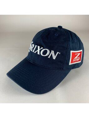 Srixon Golf Z Star Unisex Navy Blue Relaxed Fit Strapback Adjustable Hat